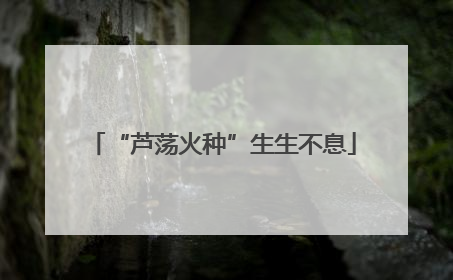 “芦荡火种”生生不息