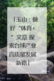 玉山：做好“体育+”文章 探索台球产业高质量发展新路