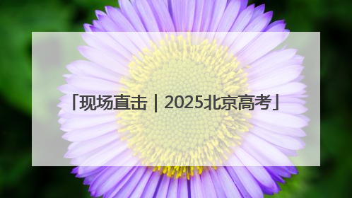 现场直击｜2025北京高考