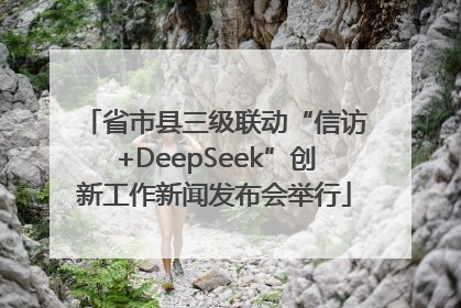 省市县三级联动“信访+DeepSeek”创新工作新闻发布会举行