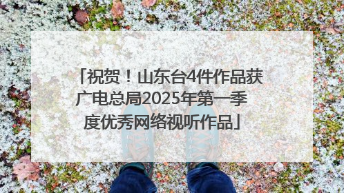 祝贺！山东台4件作品获广电总局2025年第一季度优秀网络视听作品