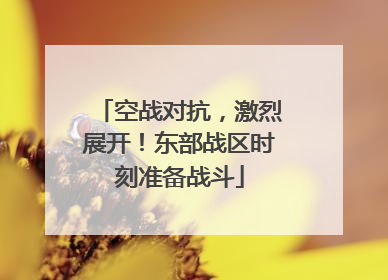 空战对抗，激烈展开！东部战区时刻准备战斗