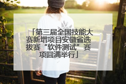 第三届全国技能大赛新增项目安徽省选拔赛“软件测试”赛项圆满举行