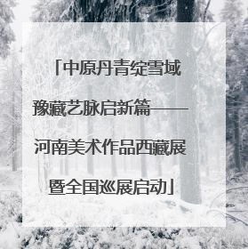 中原丹青绽雪域 豫藏艺脉启新篇——河南美术作品西藏展暨全国巡展启动
