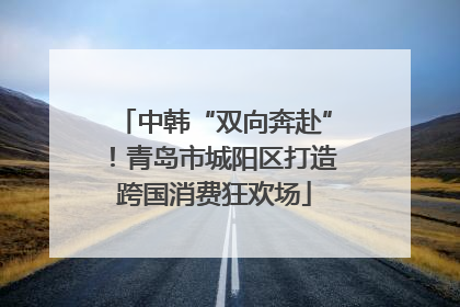 中韩“双向奔赴”！青岛市城阳区打造跨国消费狂欢场