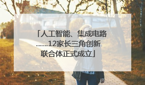 人工智能、集成电路……12家长三角创新联合体正式成立