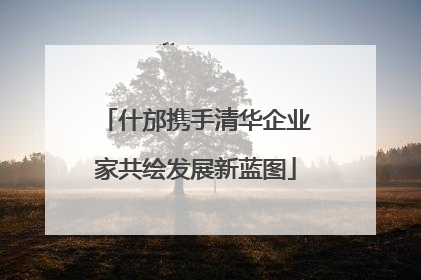 什邡携手清华企业家共绘发展新蓝图