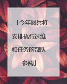今年阅兵将安排执行过维和任务的部队参阅