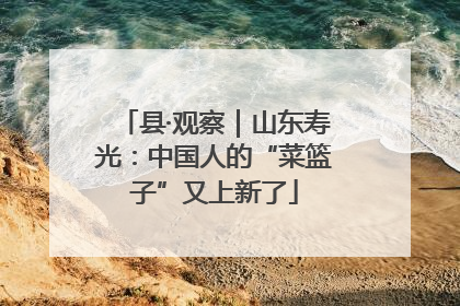 县·观察｜山东寿光：中国人的“菜篮子”又上新了