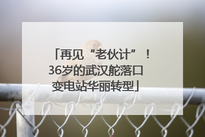 再见“老伙计”！36岁的武汉舵落口变电站华丽转型