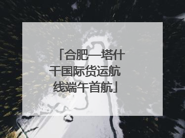 合肥—塔什干国际货运航线端午首航