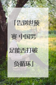 告别世预赛 中国男足能否打破负循环