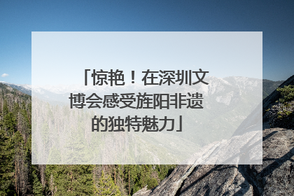惊艳！在深圳文博会感受旌阳非遗的独特魅力