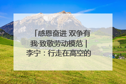 感恩奋进 双争有我·致敬劳动模范｜李宁：行走在高空的“电网卫士”