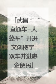 武昌：“直通车+大篷车”开进文创楼宇 双车并进惠企便民