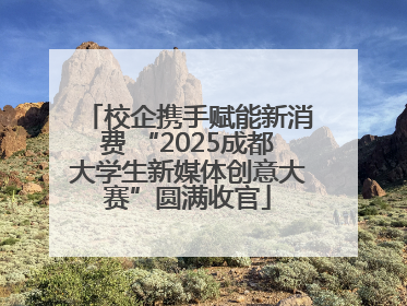 校企携手赋能新消费 “2025成都大学生新媒体创意大赛”圆满收官