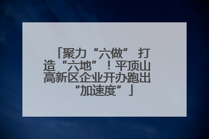 聚力“六做” 打造“六地”！平顶山高新区企业开办跑出“加速度”