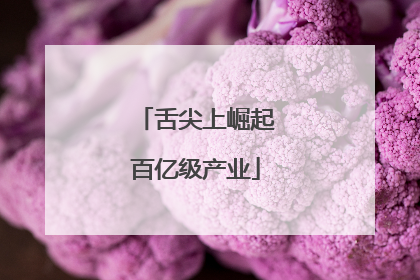 舌尖上崛起百亿级产业