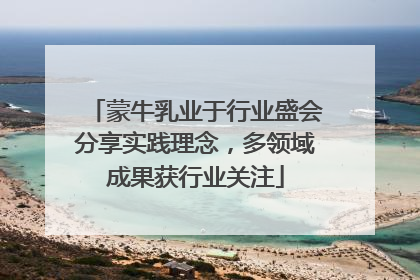 蒙牛乳业于行业盛会分享实践理念，多领域成果获行业关注