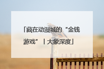 藏在动漫城的“金钱游戏”丨大象深度