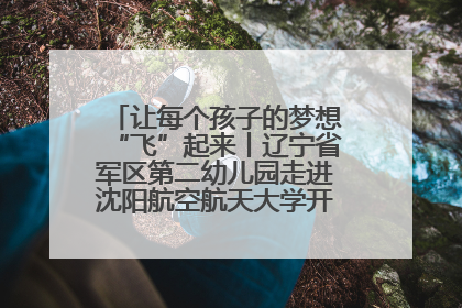 让每个孩子的梦想“飞”起来丨辽宁省军区第二幼儿园走进沈阳航空航天大学开展爱国主义教育