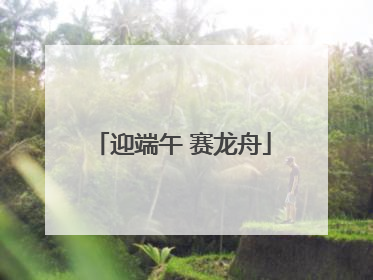 迎端午 赛龙舟