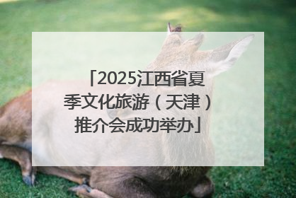 2025江西省夏季文化旅游（天津）推介会成功举办